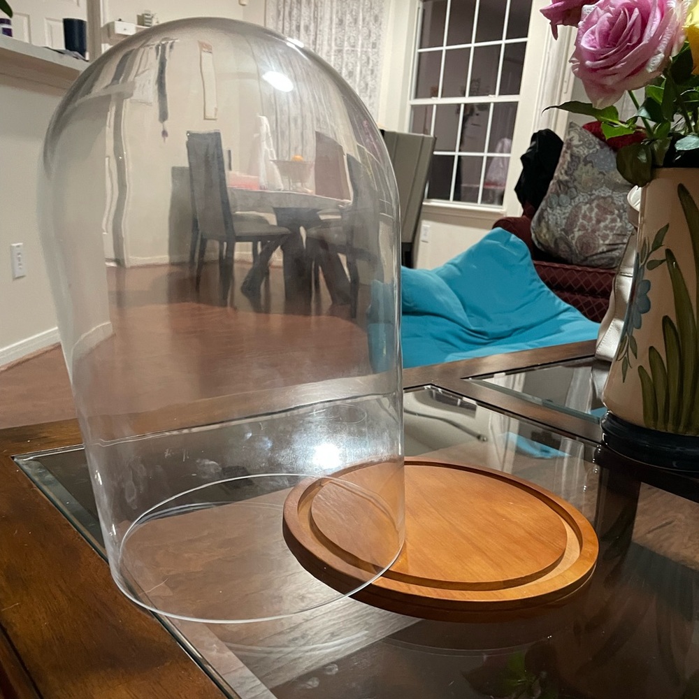 Decor glass clock Dome